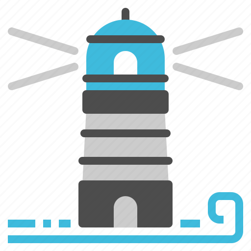 Building, coast, lighthouse, navigation, tower icon - Download on Iconfinder