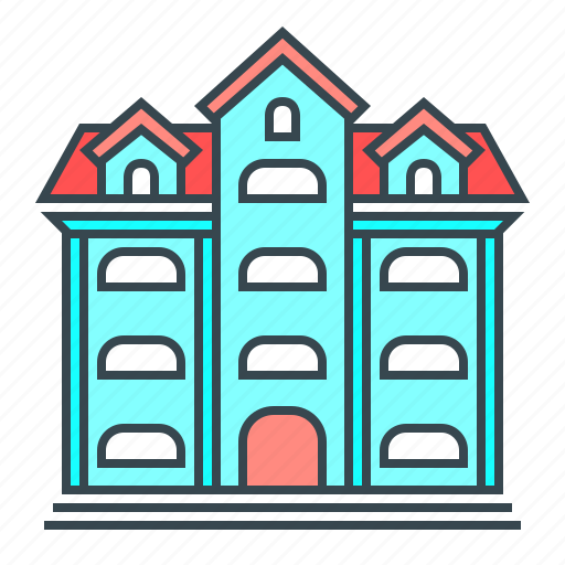 Building, hostel, hotel, motel, home, house icon - Download on Iconfinder