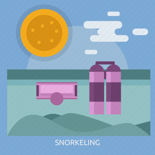 Cloud, snorkeling, sun, water icon - Download on Iconfinder