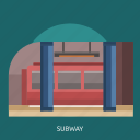 subway, train, travel