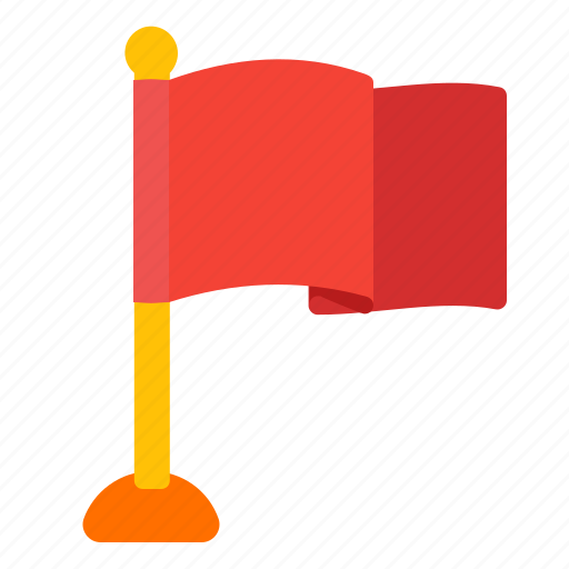 Flag, route, red, flags icon - Download on Iconfinder