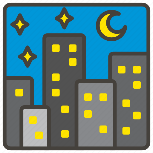 1f303, a, night, stars, with icon - Download on Iconfinder
