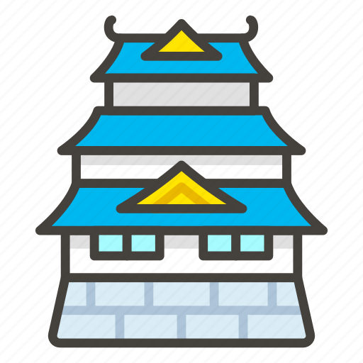 1f3ef, b, castle, japanese icon - Download on Iconfinder