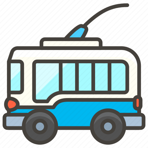 1f68e, trolleybus icon - Download on Iconfinder