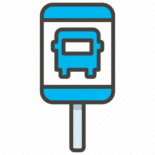 1f68f, b, bus, stop icon - Download on Iconfinder