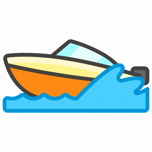 1f6a4, c, speedboat icon - Download on Iconfinder