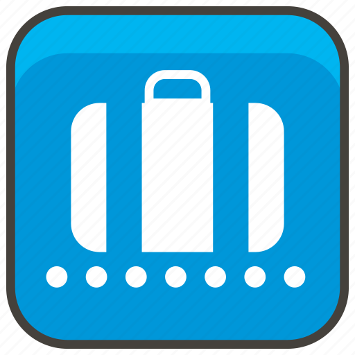 1f6c4, baggage, claim icon - Download on Iconfinder