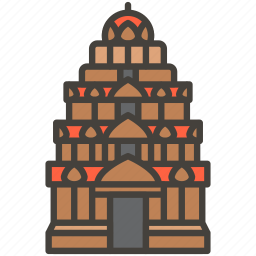 1f6d5, hindu, temple icon - Download on Iconfinder