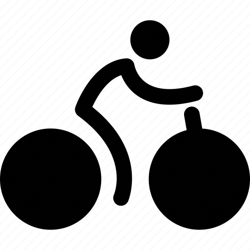Bicycle, bicycle ride, bicycle rider, bike, bike rider, cycle, pedal bike icon - Download on Iconfinder
