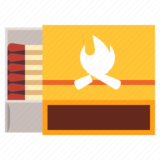 Box, matches, matchstick, travel icon - Download on Iconfinder
