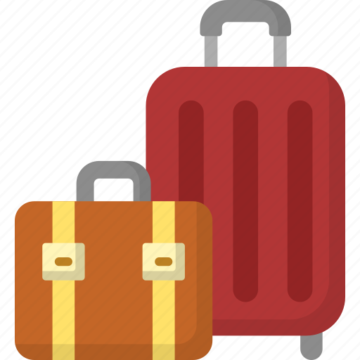 Baggages, luggages, suitcases, travel, holiday, vacation icon - Download on Iconfinder