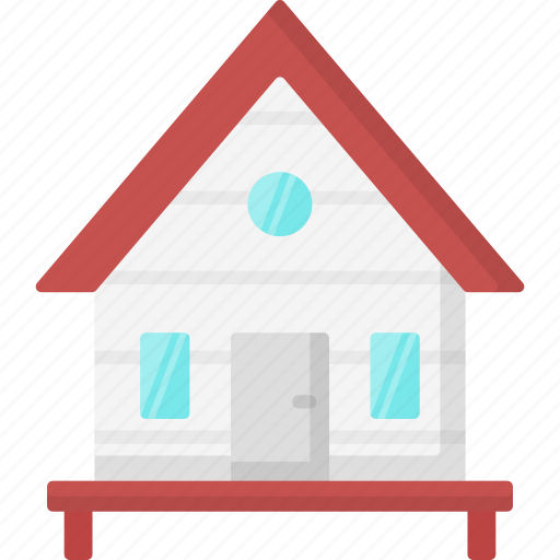 Bungalow, resort, beach house, beach hut, cottage, vacation, holiday icon - Download on Iconfinder