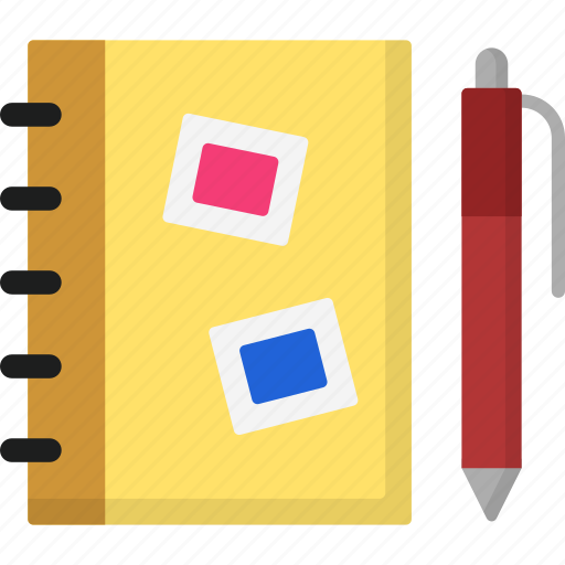 Diary, textbook, notebook, journal, notepad, agenda icon - Download on Iconfinder