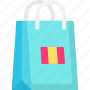 souvenir, gift bag, goodie bag, shopping bag, present bag, shop