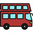 double decker bus, public transportation, travel, trip, tourism, vehicle