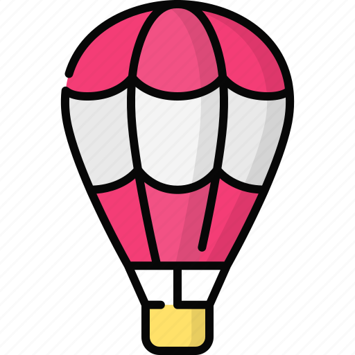 Hot air balloon, air transportation, flying, travel, journey, holiday icon - Download on Iconfinder