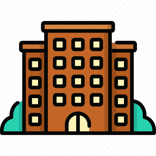 Hotel, resort, building, holiday, travel, vacation icon - Download on Iconfinder