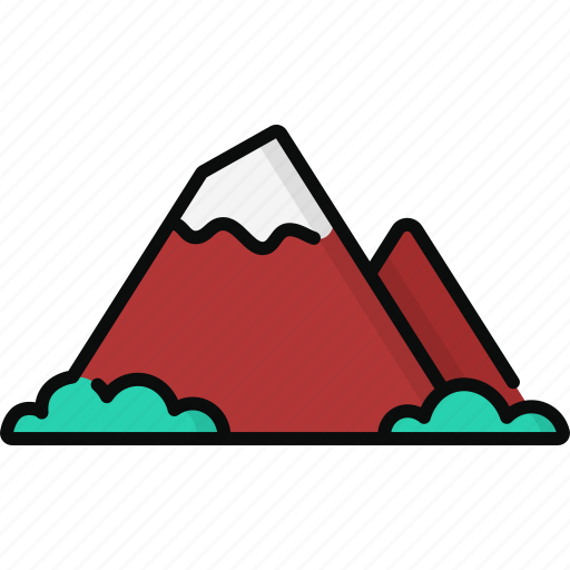 Mountain, nature view, landscape, scenery, summit, peak icon - Download on Iconfinder