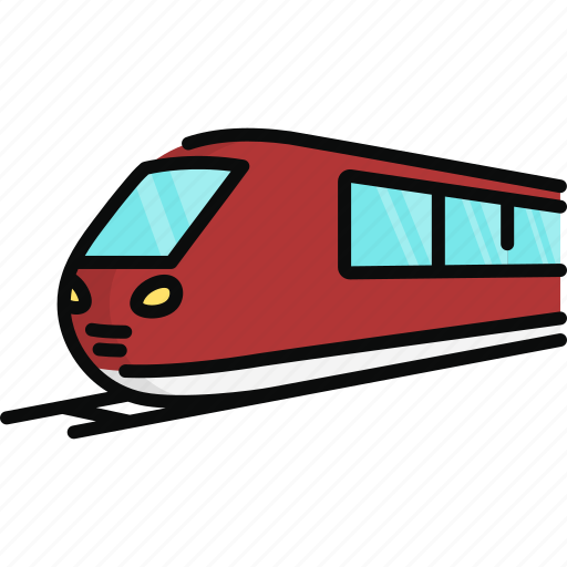 Train, mrt, metro, railway, subway, public transportation icon - Download on Iconfinder