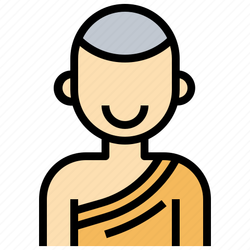 Avatar, monk, person, profile, user icon - Download on Iconfinder
