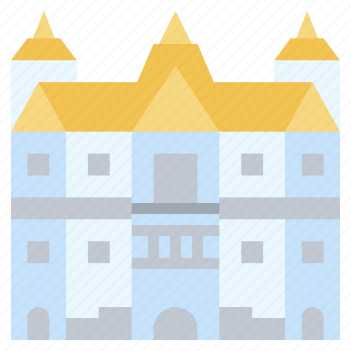 Building, landmark, monument, palace, travel icon - Download on Iconfinder