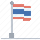 flag, flags, thailand, world