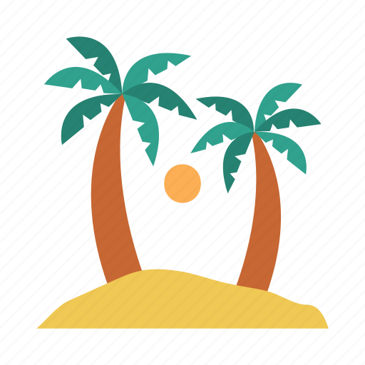 Beach, palm, summer, tourism, tree icon - Download on Iconfinder
