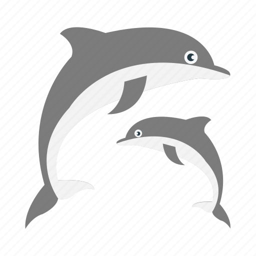 Dolphin, fish, sea, tourism, vacation icon - Download on Iconfinder