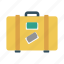 bag, baggage, briefcase, luggage, travel 