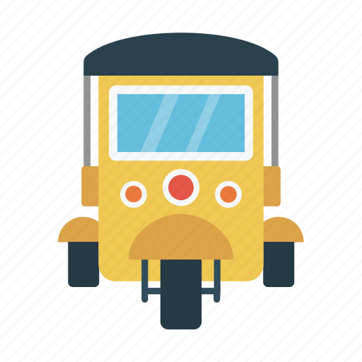 Rickshaw, tour, transport, travel, vacation icon - Download on Iconfinder