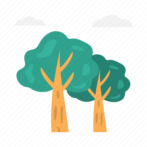 Clouds, green, nature, summer, tree icon - Download on Iconfinder