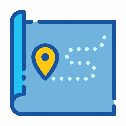 Adventure, holiday, location, map, tourism, travel, vacation icon - Download on Iconfinder