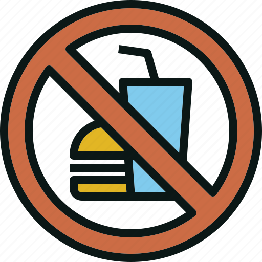 Allow, beverage, food, no, not, prohibited icon - Download on Iconfinder