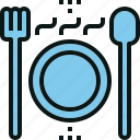 food, hot, meal, plate, restaurant, serve