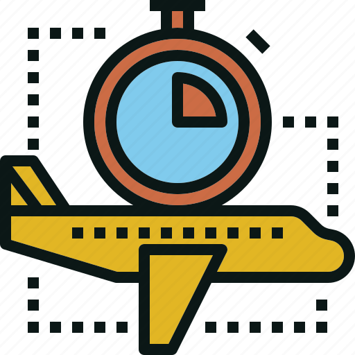 Airplane, save, time, transportation, travel, guardar icon - Download on Iconfinder