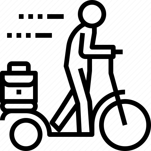 Bike, exercise, transportation, travel, walking icon - Download on Iconfinder