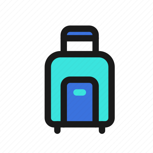 Baggage, luggage, suitcase, case, bag, trunk, travel icon - Download on Iconfinder