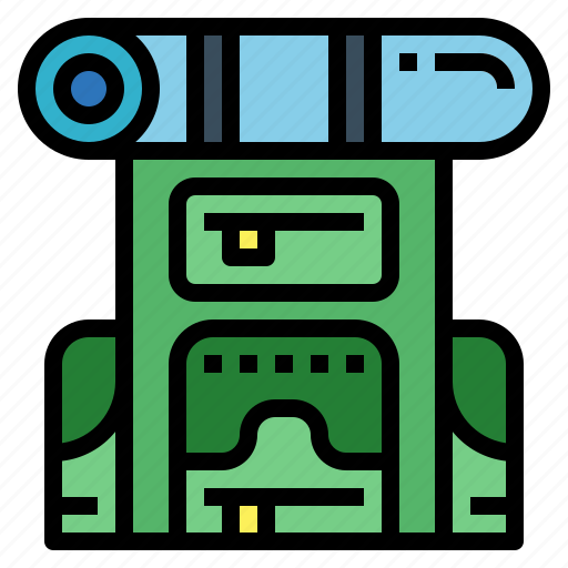 Backpack, baggage, bags, travel icon - Download on Iconfinder