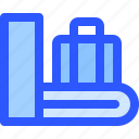 airport, flight, conveyor, baggage, luggage, travel, scan