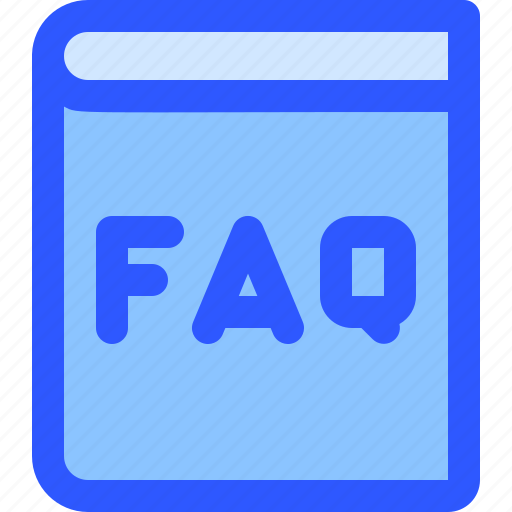Help, support, book faq, information, question icon - Download on Iconfinder