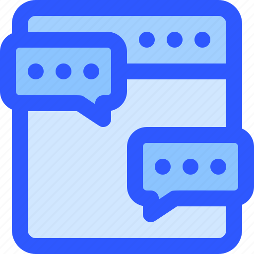 Help, support, website chat, message, communication icon - Download on Iconfinder