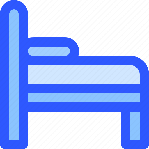 Hotel, service, bed, bedroom, single bed icon - Download on Iconfinder
