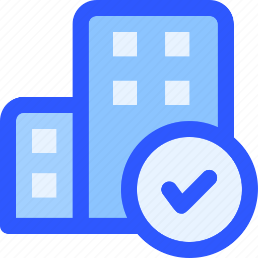 Hotel, service, deal hotel, building, reservation, success icon - Download on Iconfinder