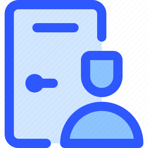Hotel, service, service room, clean, lock icon - Download on Iconfinder