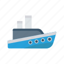 boat, cargo, ship, transport, travel