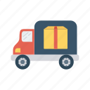 delivery, fast, package, parcel, vehicle