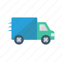 delivery, fast, truck, van, vehicle