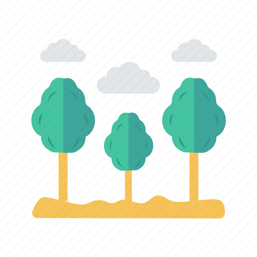 Cloud, garden, nature, parks, tree icon - Download on Iconfinder