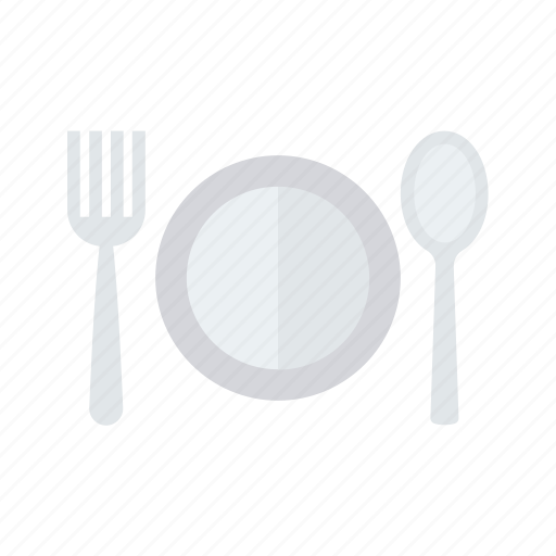 Fork, hotel, plate, resturant, spoon icon - Download on Iconfinder