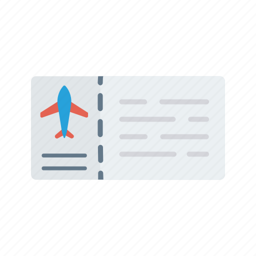Flight, ticket, tour, transport, travel icon - Download on Iconfinder